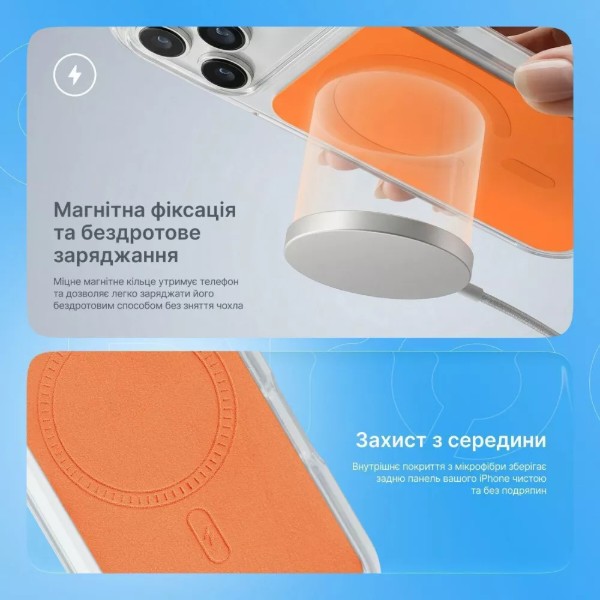 Фото - Чехол для смартфона Proove Tint Case with Magnetic Ring iPhone 16 Pro desert titanium (PCTCIP16P027)